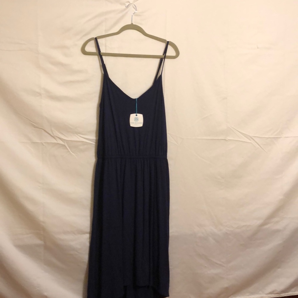 Navy blue Tori Richard dress large